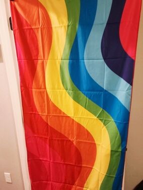 Rainbow  Towel /Reading Blanket